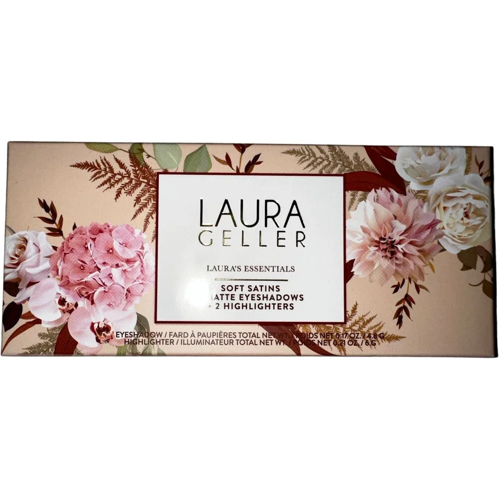 Laura Geller Lauras Essentials Eyeshadow Palette Soft Satins Neutral Glow Makeup